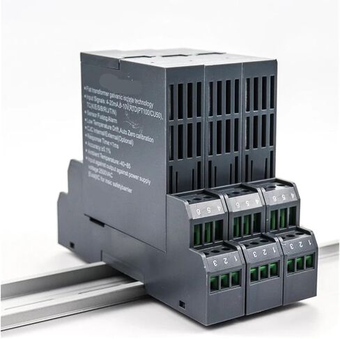 1 قطعة 4 20ma إشارة المعزل تيار مستمر الارسال الحالي 4-20mA مكيفات الإشارة 12-28Vdc (0-10 فولت Out_4-20MA in_1 في 2 خارج) in Kuwait