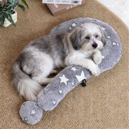 Dog Pillows, Washable Dog Pillow, Side Zip with Replaceable Pillowcase, Glow in The Dark Cat Claming Pillow, Cozy Neck Support for Deep Sleep in Saudi Arabia