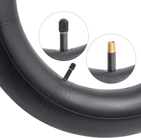 YUNSCM 2-PCS 16X4.0 Fat E-Bike Tubes 16x4.0 Schrader Valve Inner Tubes Compatible with 16" x 4.0" E-Bike Bicycle Fat Bike Bicycle Tire Tubes in Saudi Arabia