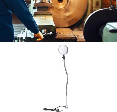 LED Machine Light, 1500lm Bright White 6500K Light, Magnetic Work with Flexible 360 Gooseneck, Ideal for Sewing Machine CNC Lathe Industrial Work in Saudi Arabia