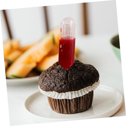 100 Pcs Liquid Dropper Pipettes for Cupcakes and Chocolates Heart Shaped Rectangular Mini Plastic Transfer Pipettes for Dessert Decoration in Saudi Arabia