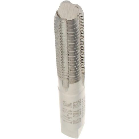 حنفية تشكيل الخيوط Hertel، 1/4-20 UNC، حافة سفلية، فولاذ عالي السرعة، تشطيب لامع/غير مطلي، طول خيط 1 بوصة، 2-1/2 بوصة OAL، H4 in Saudi Arabia