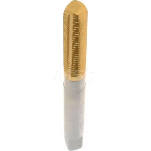 Hertel Thread Forming Tap, #8-32 UNC, 2B Class of Fit, Bottoming Chamfer, High-Speed Steel, Titanium Nitride Finish, 3/4" Thread Length, 2-1/8" OAL in Saudi Arabia