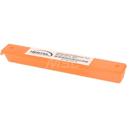 Hertel Thread Forming Tap, #8-32 UNC, 2B Class of Fit, Bottoming Chamfer, High-Speed Steel, Titanium Nitride Finish, 3/4" Thread Length, 2-1/8" OAL in Saudi Arabia