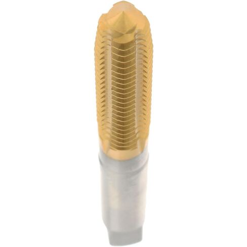 Hertel Thread Forming Tap, 1/4-20 UNC, Plug Chamfer, High-Speed Steel, Titanium Nitride Finish, 1" Thread Length, 2-1/2" OAL, H4 in Saudi Arabia