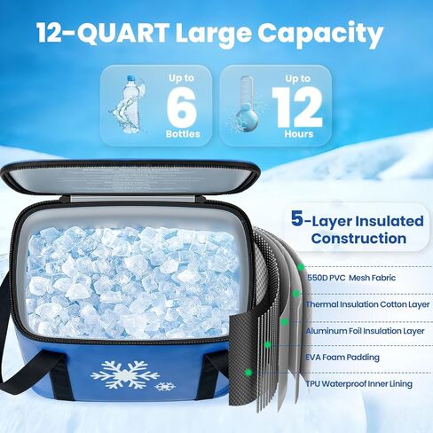 Ice Machine for Knee After Surgery with Inflatable Leg Elevation Pillow, Portable Cold Therapy Machine with Timer & Compression Pad for Hip and Knee Replacement Recovery in Saudi Arabia