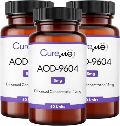 CUREME AOD 9604 الببتيد - درجة البحث - 60 كبسولة in Kuwait