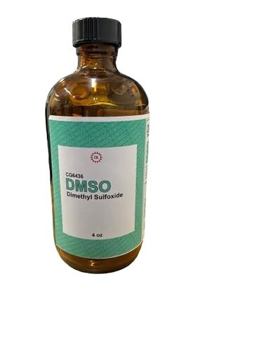 DMSO - سائل ثنائي ميثيل سلفوكسيد من الدرجة الصيدلانية، غير مخفف، رائحة منخفضة 4 أونصة في زجاجة زجاجية in Kuwait