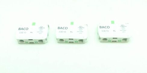 مجموعة من 3 قطع اتصال BACO 33E10 10A 690V-AC in Saudi Arabia