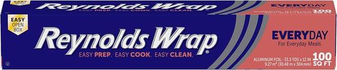 Reynolds Wrap Everyday Strength Aluminum Foil Roll, Freezer and Grill Safe, Great for Foil Packets and Home Cooking, 12 Inches Wide, 200 Total Sq. Ft. in Saudi Arabia