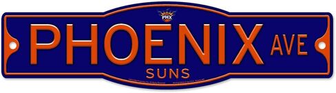 WinCraft Phoenix Suns 4" x 17" Plastic Street Sign NBA in Saudi Arabia
