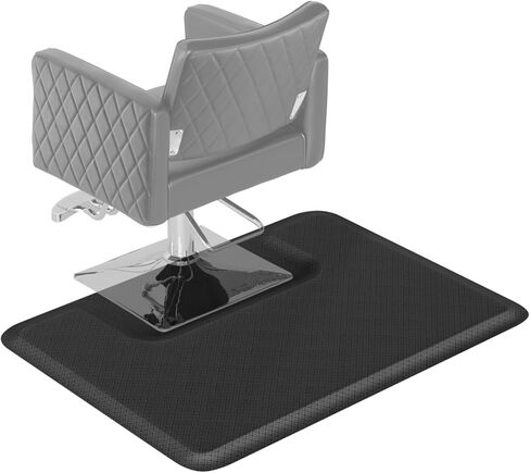 سجادات صالون OmySalon سميكة مقاس 3 × 4 × 1/2 بوصة لمصفف الشعر مضادة للتعب، سجادة أرضية الحلاق مع قاعدة مربعة، سجادة كرسي صالون تصفيف الشعر، مضادة للانزلاق وسهلة التنظيف in Kuwait