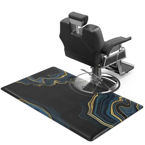 سجادة سميكة مضادة للتعب بمقاس 7.62 سم ​​× 12.7 سم - 5/8 بوصة لمصفف الشعر، سجادات أرضية مستطيلة مريحة لمتجر الحلاقة تحت كرسي التصفيف in Kuwait