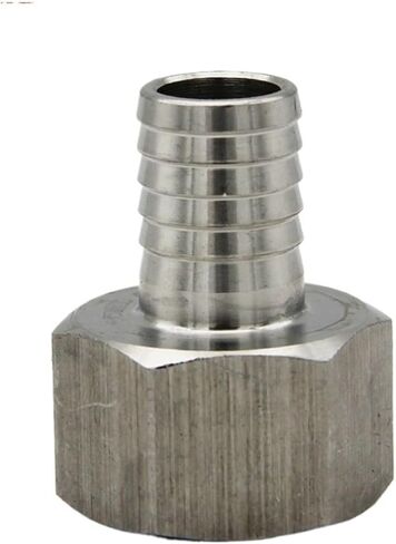 KL03612 1/2 BSPT female thread to 13mm barbed 304 stainless steel pagoda connector in Saudi Arabia