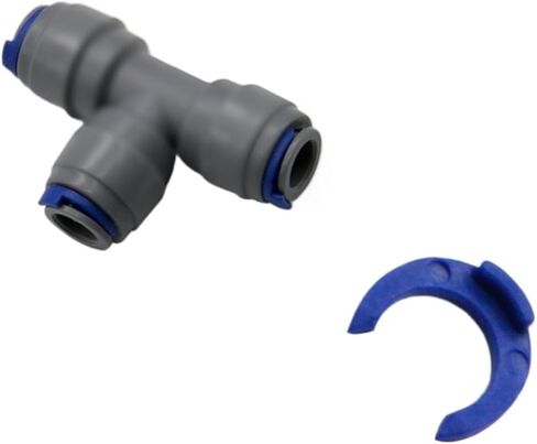 Craft beer 6.35mm/8mm/9.5mm connector blue buckle pipe clamp quick connector insert accessories(9.5mm) in Saudi Arabia