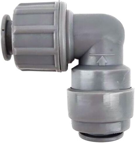 1Pcs Craft Beer Threaded Lock 8mm/6.35mm to 8mm Double Seal Quick Connector Elbow 2.5-point Pipe(6.35mm) in Saudi Arabia