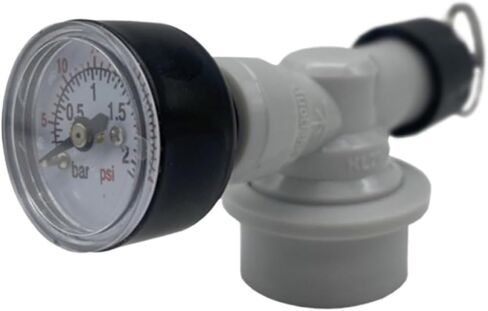 1Pcs Craft Beer Keg American Standard Keg Carbon Dioxide Pressure Gauge CO2 Pressure Reducing Valve Quick Connector 0-15psi Pressure Gauge Adjustable Quick Connector in Saudi Arabia