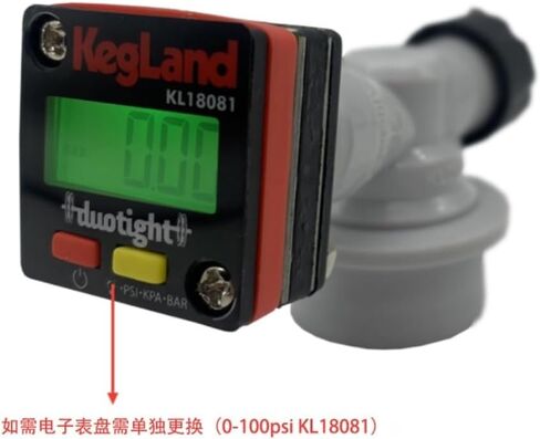 1Pcs Craft Beer Keg American Standard Keg Carbon Dioxide Pressure Gauge CO2 Pressure Reducing Valve Quick Connector 0-15psi Pressure Gauge Adjustable Quick Connector in Saudi Arabia