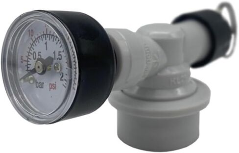 1Pcs Craft Beer Keg American Standard Keg Carbon Dioxide Pressure Gauge CO2 Pressure Reducing Valve Quick Connector 0-15psi Pressure Gauge Adjustable Quick Connector in Saudi Arabia