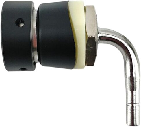 Black stainless steel quick-plug short tail faucet fittings KL20084 in Saudi Arabia
