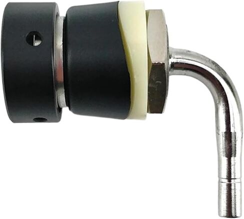 Black stainless steel quick-plug short tail faucet fittings KL20084 in Saudi Arabia