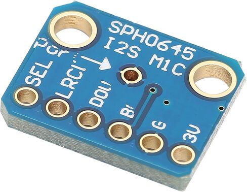 وحدة الميكروفون I2S Interface MEMS Mike Breakout Board مع دبوس مكون إلكتروني SPH0645 in Saudi Arabia