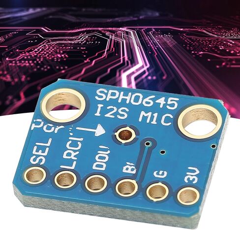 وحدة الميكروفون I2S Interface MEMS Mike Breakout Board مع دبوس مكون إلكتروني SPH0645 in Saudi Arabia