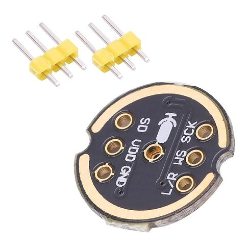 INMP441 وحدة ميكروفون MEMS متعددة الاتجاهات 24 بت واجهة I2S رقمية عالية الدقة مع استهلاك منخفض للطاقة لتسجيل الصوت الاحترافي والإلكترونيات DIY P in Saudi Arabia