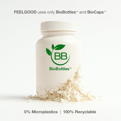 مكمل NAD+ من شركة Feelgood - دعم الطاقة المضادة للشيخوخة والطاقة الخلوية - يدعم الطاقة والوظيفة الإدراكية والصحة الخلوية - 60 كبسولة - سلائف NAD+ in Kuwait