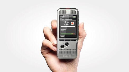 Philips PocketMemo DPM6000 Digital Voice Recorder مع اشتراك Pleintexec الأساسي لمدة عامين in Saudi Arabia