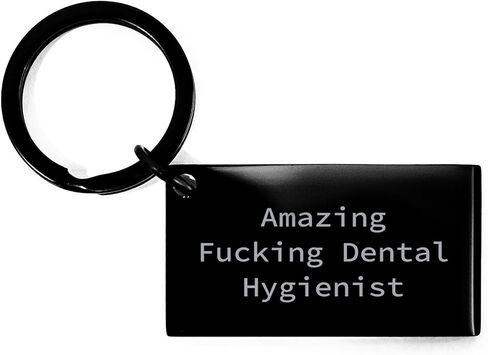Dental Hygienist Gifts from Friends, Cute Keychain with Amazing Quote for Valentine's in Saudi Arabia