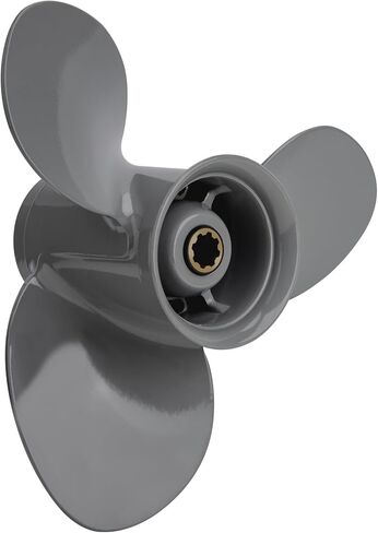 Outboard Boat Propeller 9 1/4X8 9 1/4X9 9 1/4X10 9 1/4X11 9 1/4X12 Fit Honda Engines BF8HP/9.9HP/15HP/20HP 8 Spline Tooth Aluminum Prop 3 Blades RH in Saudi Arabia