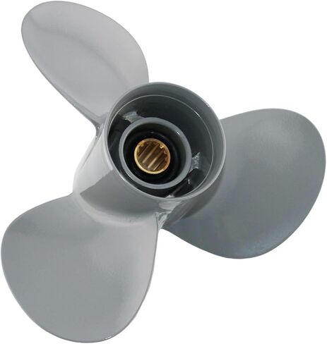 11 1/4" x 13" Pitch 3-Blade RH Propeller Compatible with Honda Outboard Engines (35-60HP) 35hp/40hp/45hp/50hp/60hp - 13 Tooth Premium Aluminum in Kuwait