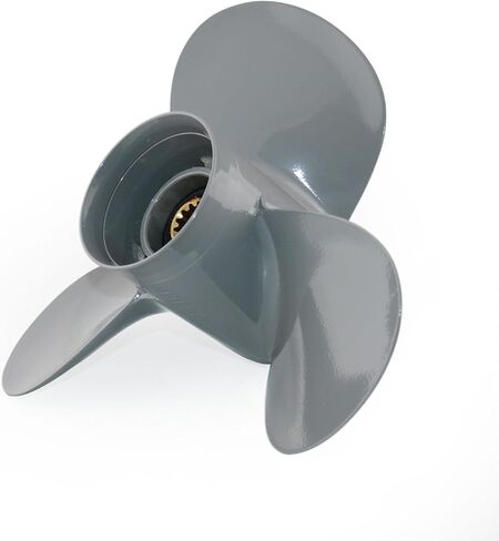 11 1/4" x 13" Pitch 3-Blade RH Propeller Compatible with Honda Outboard Engines (35-60HP) 35hp/40hp/45hp/50hp/60hp - 13 Tooth Premium Aluminum in Kuwait