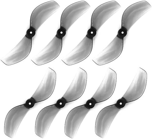 Gemfan 45mm 2-Blade Polycarbonate Propeller (Set of 8) - 1mm/1.5mm - 1.5mm - Macho Pink in Saudi Arabia