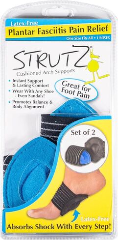Strutz Sole Angel - Arch Supports with Patented Compression and Arch Support Technology for Men and Women - Plantar Fasciitis Arch Support - Ease Foot Discomfort and Improves Mobility in Kuwait