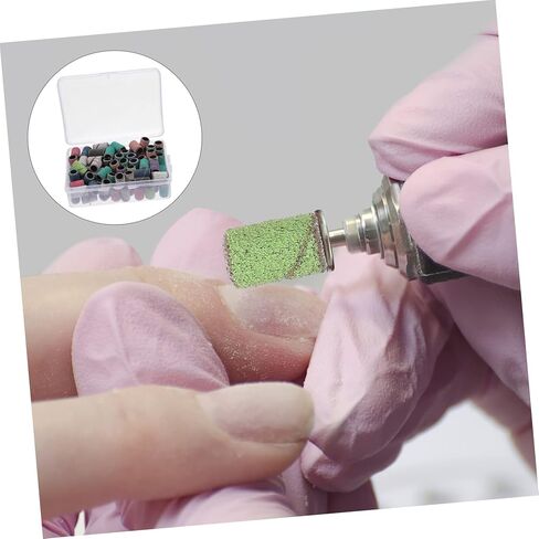 Nail Drill Sanding Bands Durable Polishing Rings for Manicure Professional Nail Art Tools for Polishing Shaping and Gel Removal in Saudi Arabia