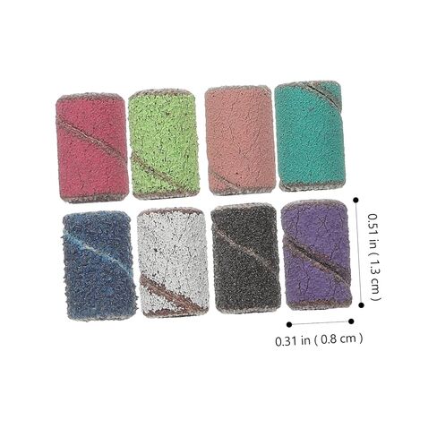 Nail Drill Sanding Bands Durable Polishing Rings for Manicure Professional Nail Art Tools for Polishing Shaping and Gel Removal in Saudi Arabia