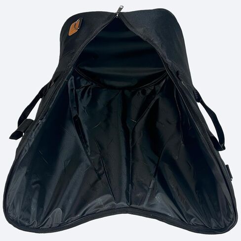 حقيبة حمل على شكل قرن فرنسي حقائب تخزين كتف سوداء محمولة مقاومة للماء ومقاومة للاهتراء لحقيبة الظهر الخاصة بالآلات الموسيقية in Kuwait