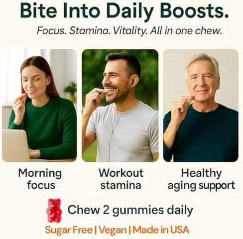 b.Ready NAD+ Gummies, Premium 1000 mg NAD Supplement with 500 mg TMG, Grape Seed & Black Pepper Extract – NAD+ for Healthy Aging, Cellular Energy & Antioxidant Support, Vegan, Sugar-Free, 60 Count in Saudi Arabia