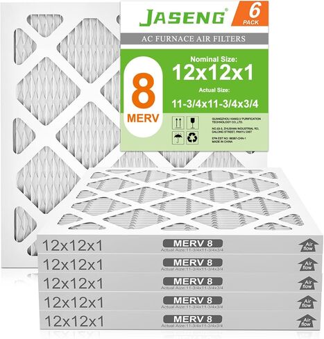 10x10x1 Furnace Air Filters 4 Pack, MERV 8 MPR 600 & FPR 5 Filtering, HVAC Air Filter Replacement (exact dimensions: 9 3/4"x9 3/4"x3/4") in Saudi Arabia