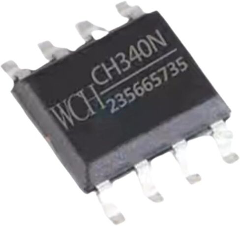CH340G CH340N CH340E CH340T CH340B CH340X CH340S CH340K CH340C USB إلى المنفذ التسلسلي رقاقة IC 1 قطعة (CH340K) in Saudi Arabia