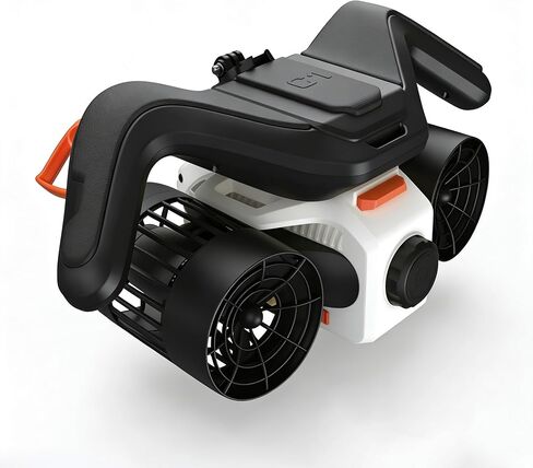 سكوتر تحت الماء سرعة كهربائية تحت الماء سكوتر كهربائي تحت الماء بمحرك كهربائي تحت الماء سكوتر البحر للغوص والغطس والغوص والسباحة (أصفر) in Kuwait