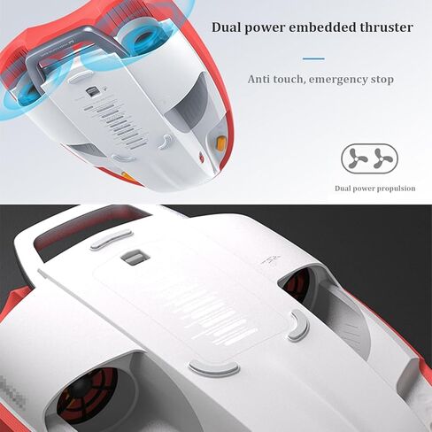 سكوتر كهربائي لركوب الأمواج للبالغين - محرك تحت الماء مع وضعين للسرعة، وقت تشغيل 45 دقيقة، للمبتدئين في حمام السباحة in Kuwait