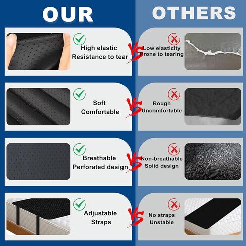 Grounding Mat for Bed, Sleeping, (27" x 76" King) PU Leather grounding mat for improving Energy and Sleep, Comes with Outlet Tester, grounding Wire, Eye mask, Test Pen and Safety Adapter. in Kuwait