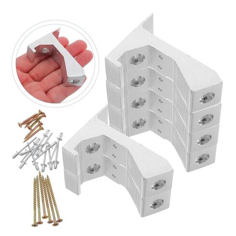 ARTIBETTER 6pcs Squeaky Floor Repair Kit Aluminum Alloy Floorboard Stabilization for Eliminating Noisy Sounds Wood Floors Seamless Finish and Easy Installation in Saudi Arabia