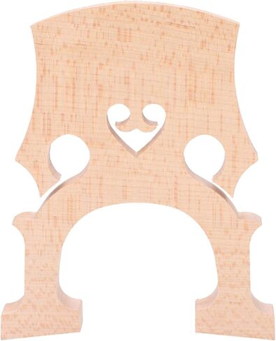Maple Wood Cello Bridge, Full Size 4/4 Cello Bridge Self Adjusting Fitted Maple Decor Musical Instrument Accessory for Instrument in Saudi Arabia