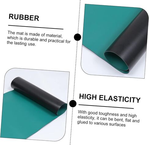 Anti-Static Rubber Mat 1X0.5m High Temperature Resistant Laboratory Tabletop Protective Cushion in Saudi Arabia