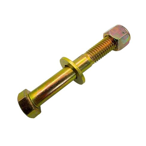1/2"-13 x 3-1/2" براغي سداسية من الدرجة 8 (4 عبوات) مع غسالات مسطحة وصواميل قفل من النايلون - SAE J429 مسامير خشنة شديدة التحمل للسيارات والآلات والبناء 3.5 بوصة in Kuwait