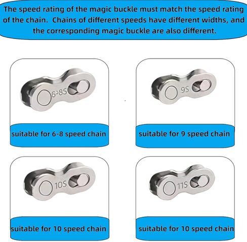 مجموعة أدوات إصلاح سلسلة الدراجة مع قاطع السلسلة، كماشة وصلة رئيسية متعددة الوظائف ومدقق التآكل لدراجات ذات سرعة 7-11 وسرعة واحدة in Kuwait